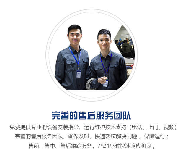 完善的售后服务团队